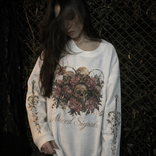 MIXED SIGNALS SKULL THERMAL (WHITE)