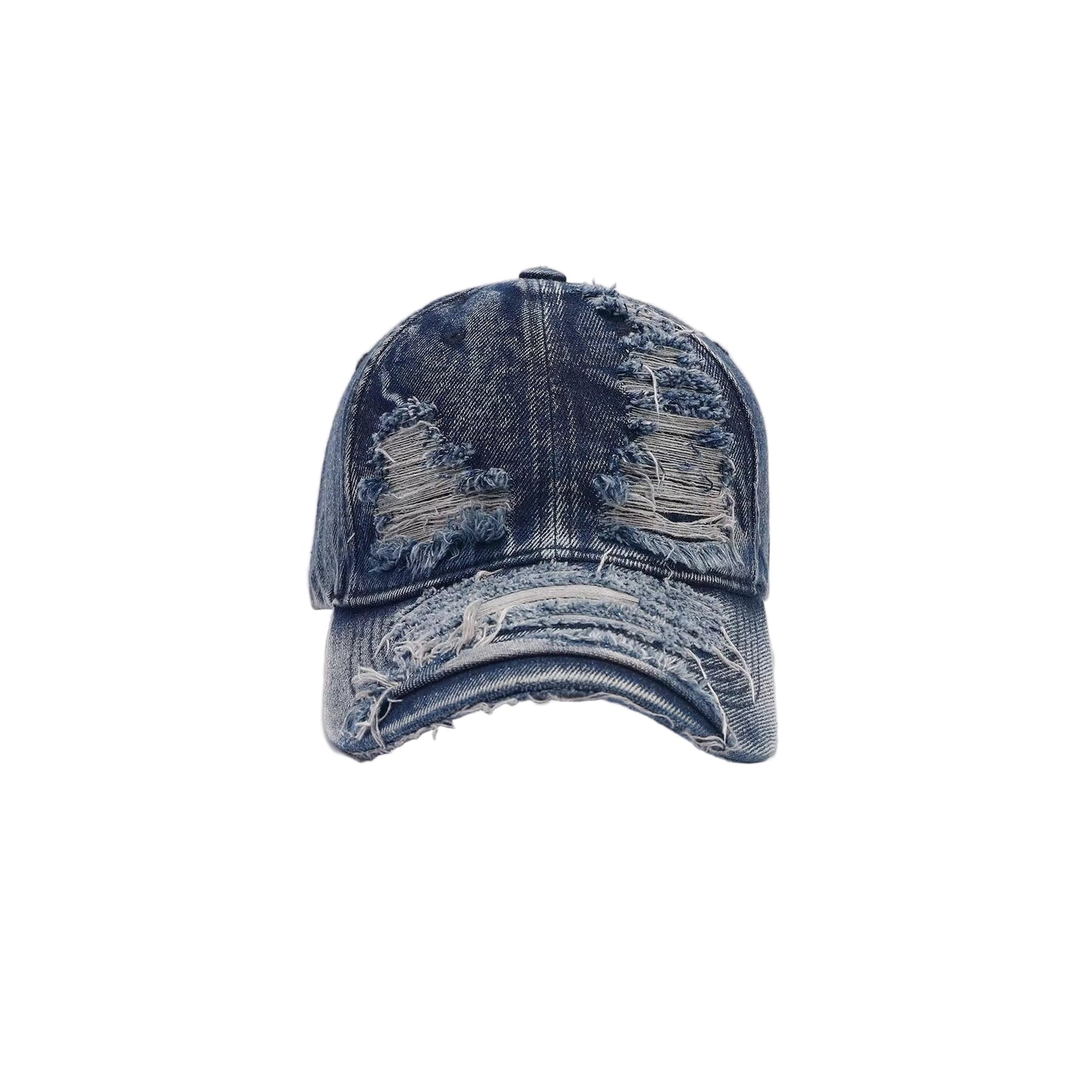 DISTRESSED DAD HAT (BLUE)