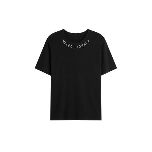 FLICKERING HEART SHIRT - BLACK