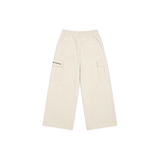 Y2K OVERSIZED CARGOS (OFF WHITE/BONE)