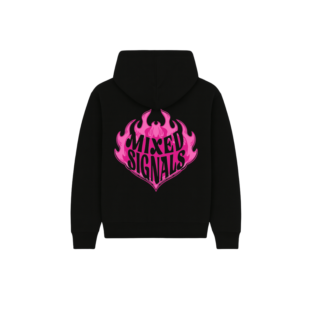 FLICKERING HEART HOODIE