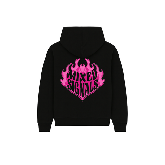 FLICKERING HEART HOODIE
