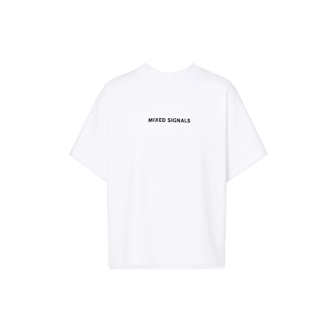FLICKERING HEART SHIRT (WHITE)