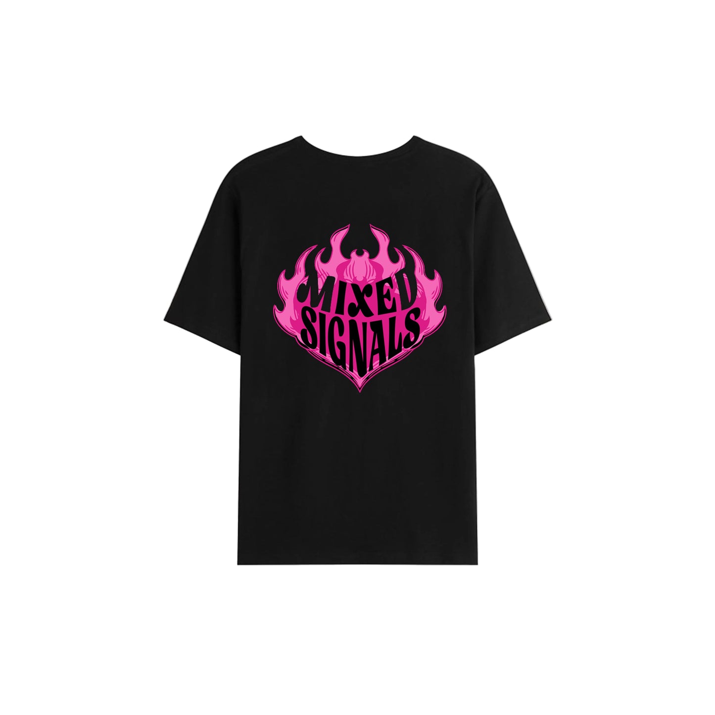 FLICKERING HEART SHIRT (BLACK)