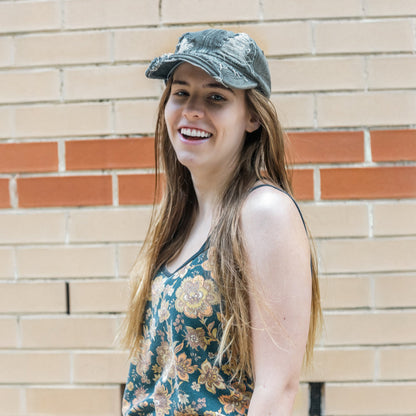DISTRESSED DAD HAT (BLACK)