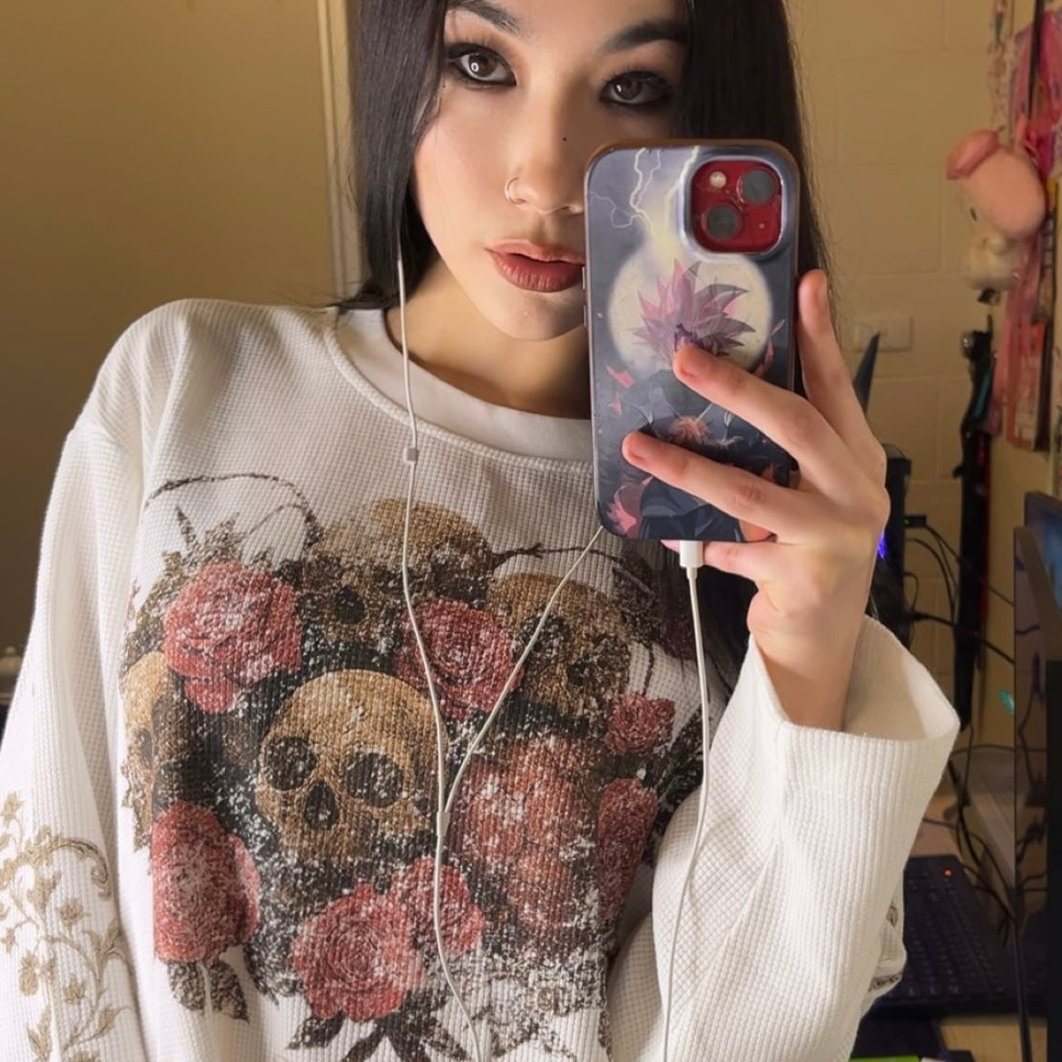 MIXED SIGNALS SKULL THERMAL (WHITE)