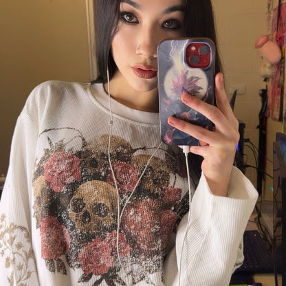 MIXED SIGNALS SKULL THERMAL (WHITE)