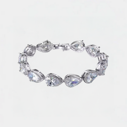 FLICKERING HEART BRACELET (CLEAR)
