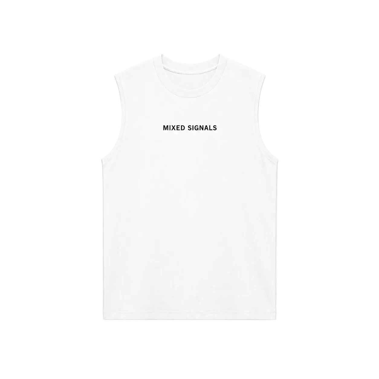 FLICKERING HEART SINGLET (WHITE)
