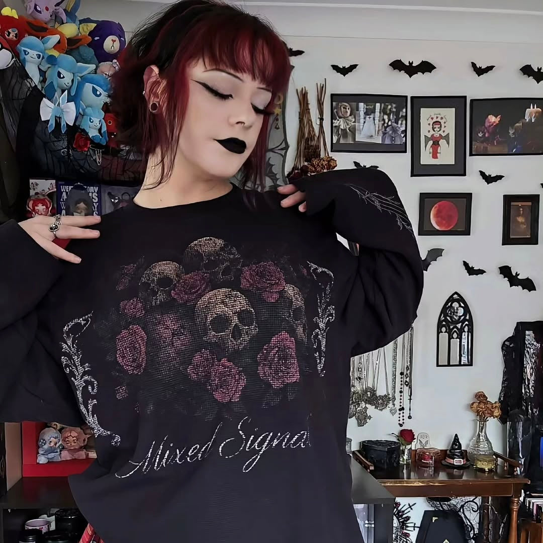MIXED SIGNALS SKULL THERMAL (BLACK)