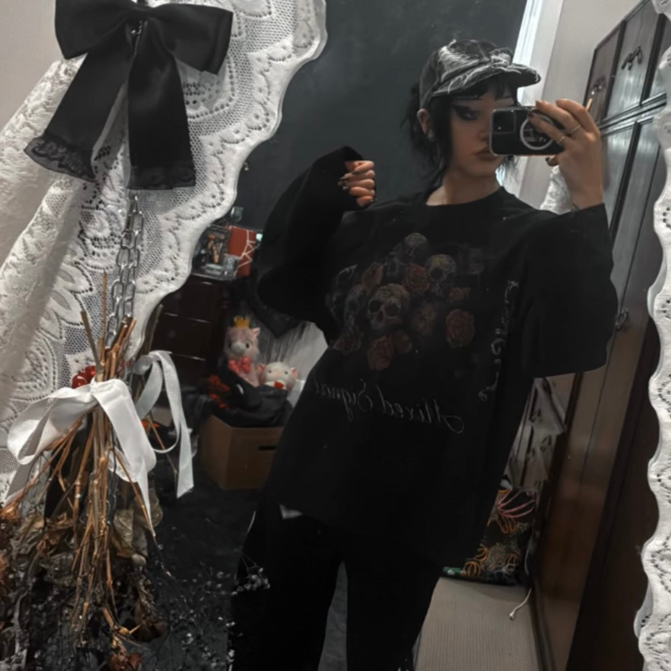 MIXED SIGNALS SKULL THERMAL (BLACK)