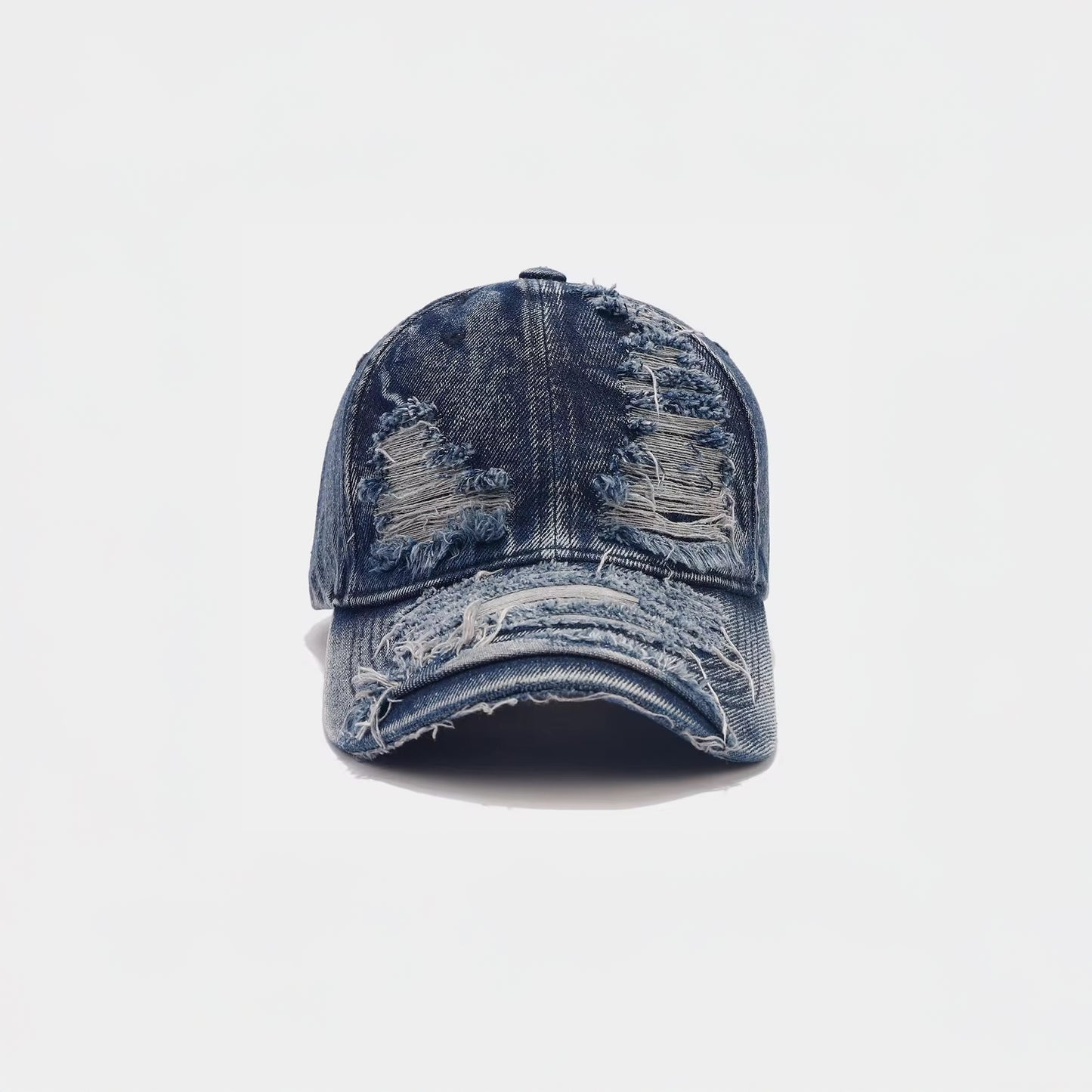 DISTRESSED DAD HAT (BLUE)