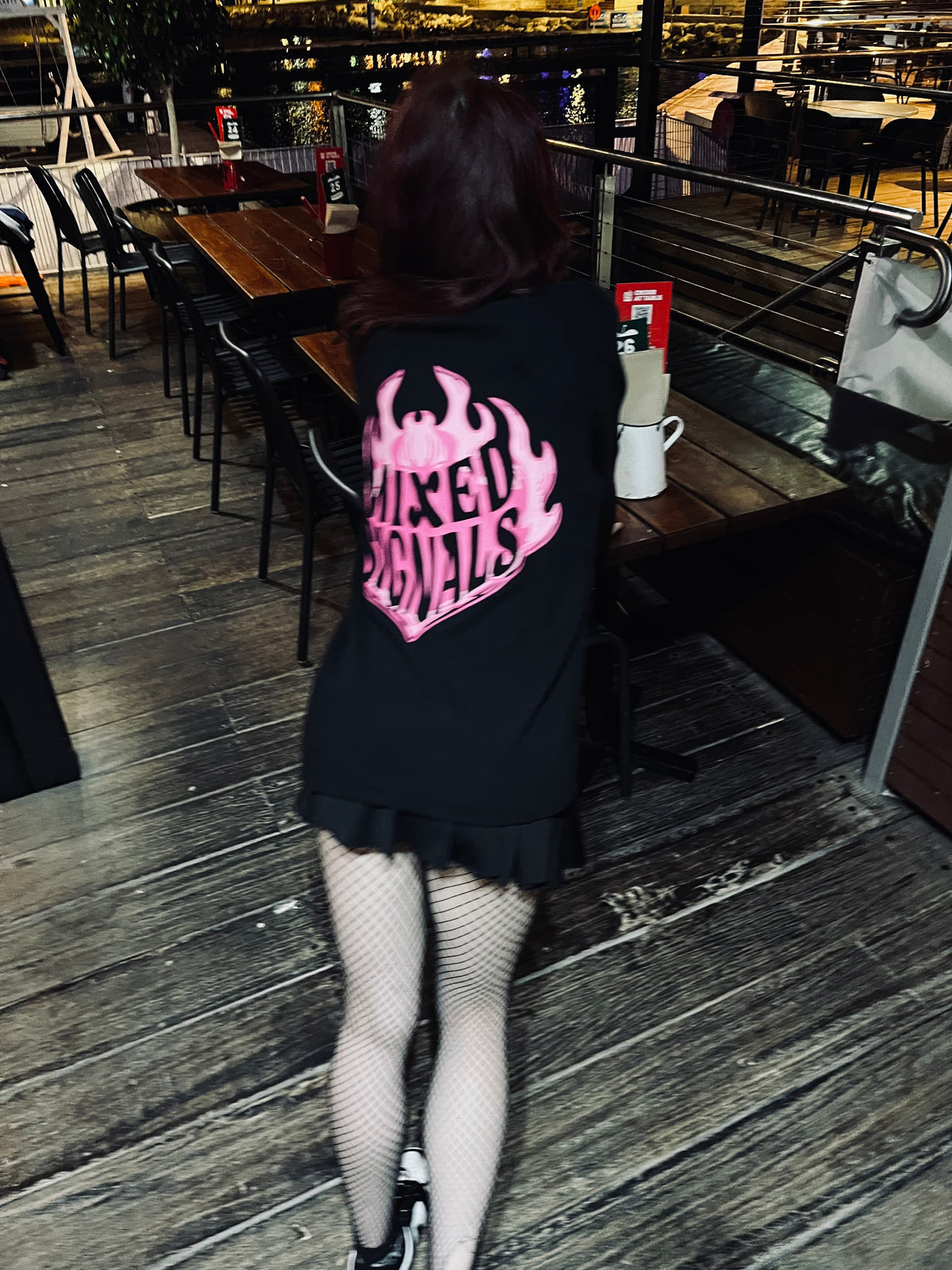 FLICKERING HEART THERMAL - WHITE