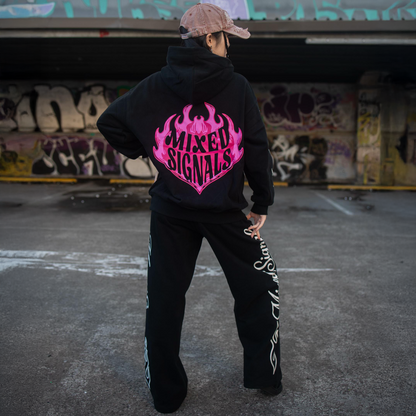 FLICKERING HEART HOODIE