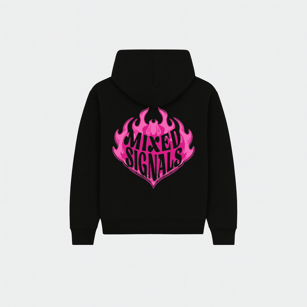 FLICKERING HEART HOODIE