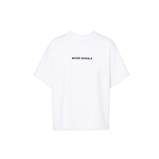 FLICKERING HEART SHIRT (WHITE)