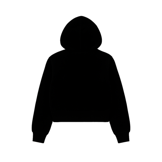 FLICKERING HEART RHINESTONE ZIPUP