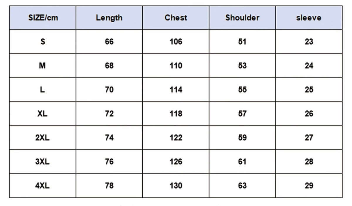 Size guide
